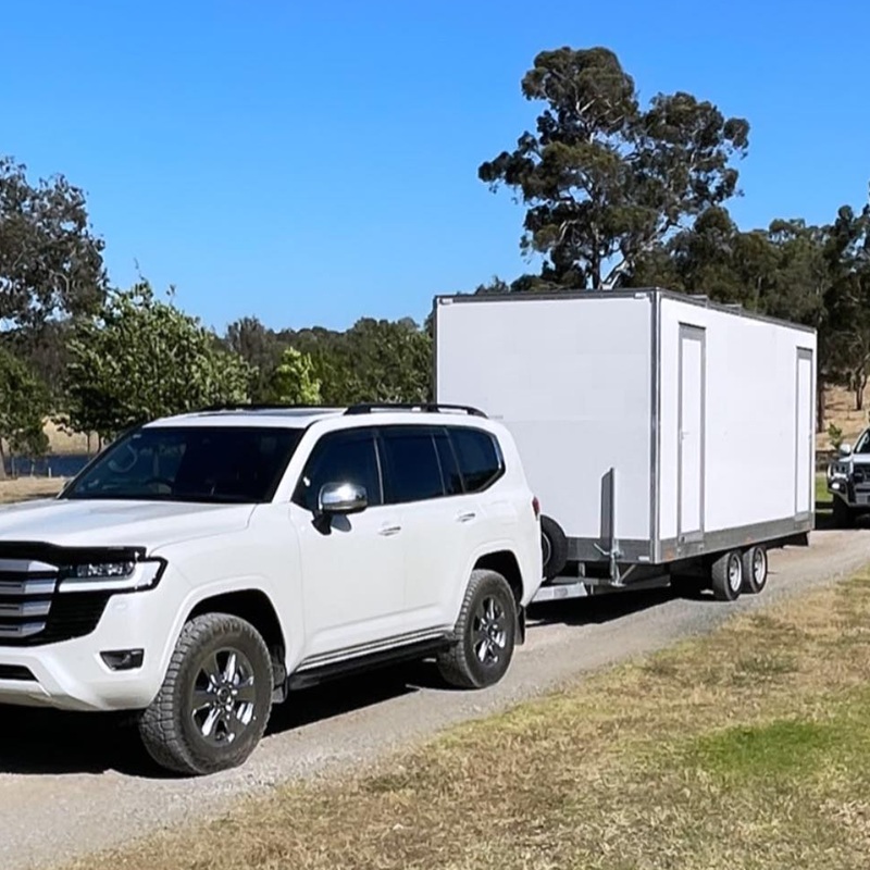 portable luxury loos trailer