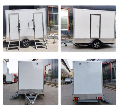 four side of toilet trailers four side of toilet trailers